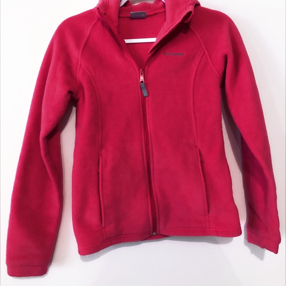 Girls Columbia zip up jacket